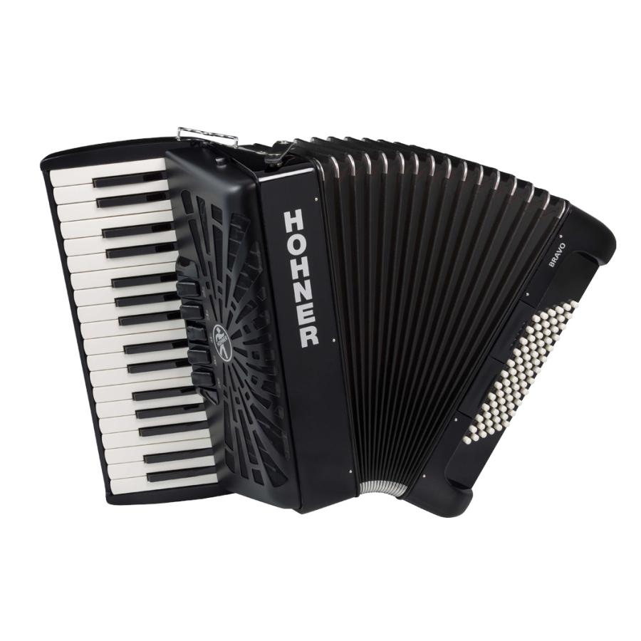 (送料無料) HOHNER ホーナー Bravo III 72 アコーディオン(ピアノキー)の画像