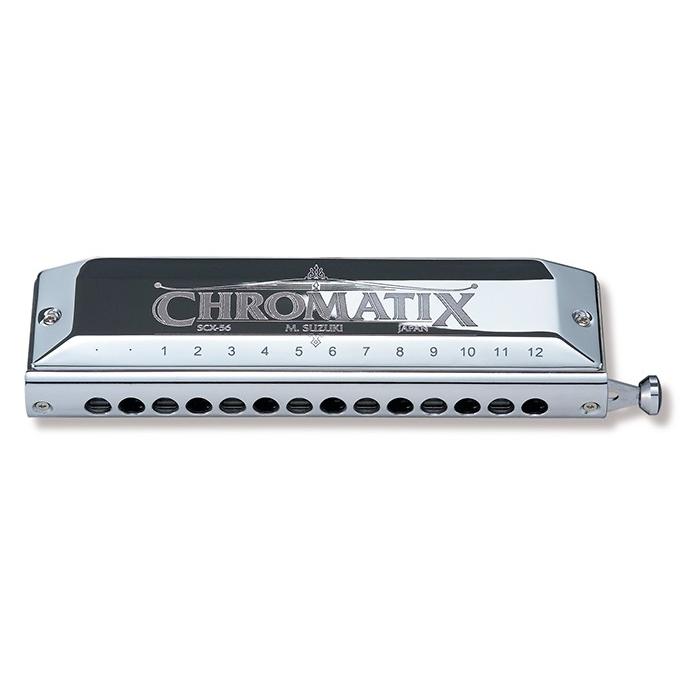 【極美品・付属品完備】スズキ クロマチックハーモニカ SCX-56 (14穴） スズキ（SUZUKI） (送料無料) SCX-56 クロマチックハーモニカ 14穴