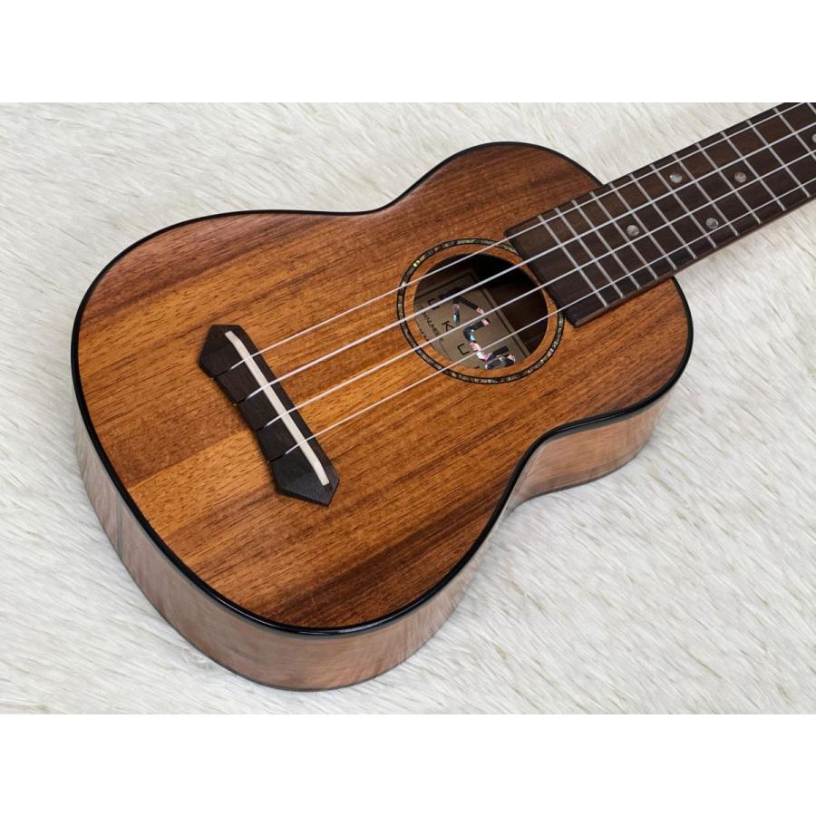 即納可能＆送料無料) KUMU Ukulele SQ-34A ソプラノ・タキシード 