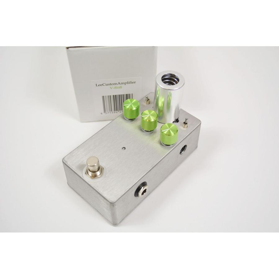 ギター lee custom amplifier v808 中古) Lee Custom Amplifier V-808 真空管搭載TSクローン エフェクター