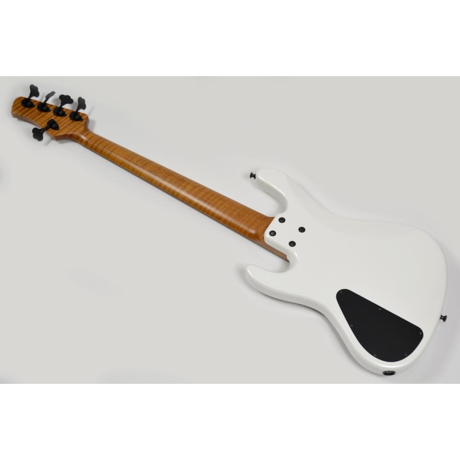 中古) Kikuchi Guitars Custom 5st J Bass Snowflake White Pearl