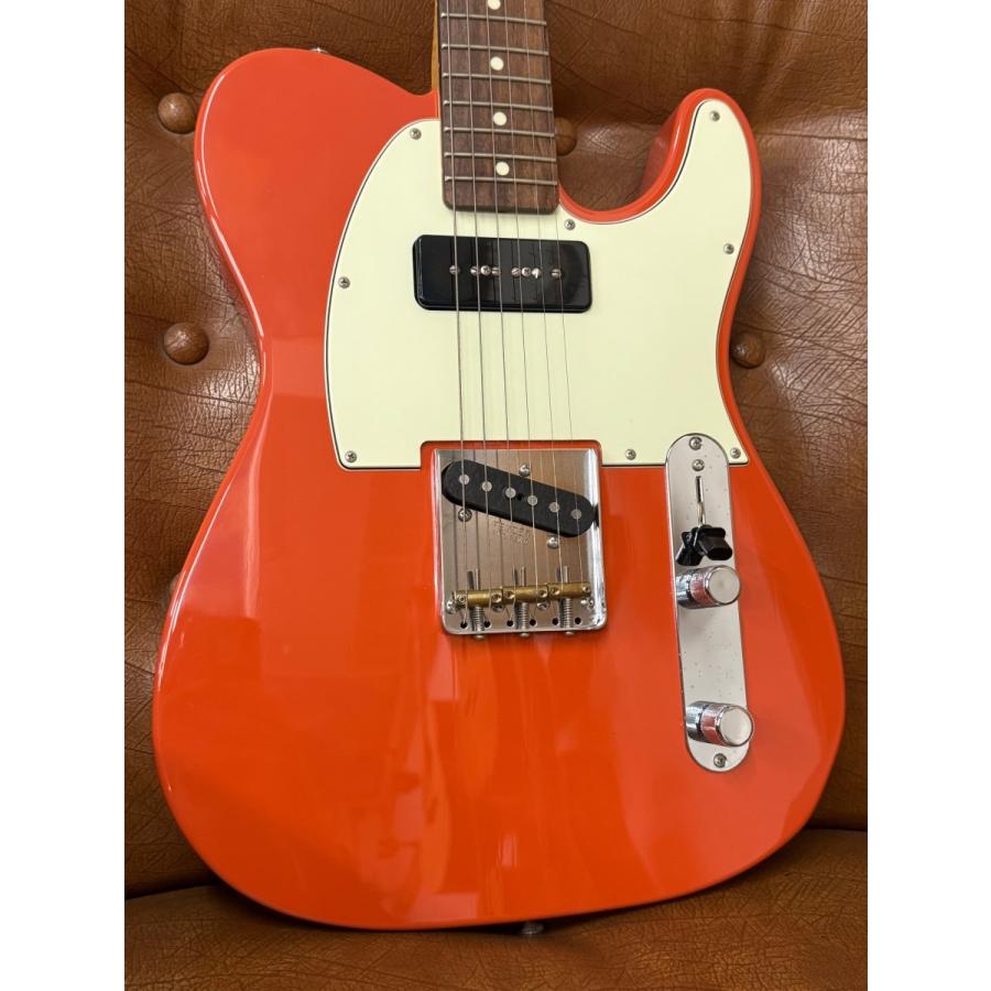 中古) Fender MIJ FSR Hybrid 60s Telecaster P-90 Fiesta Red [Made