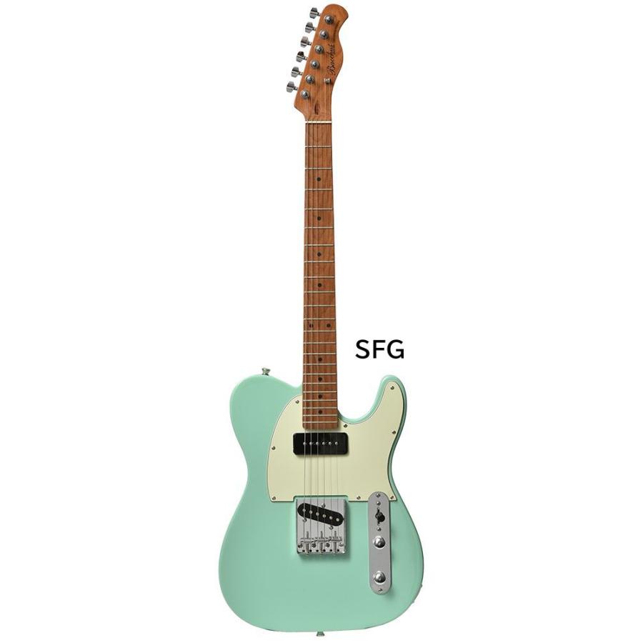 送料無料) Bacchus バッカス BTE-2-RSM/M SFG エレキギター ロース