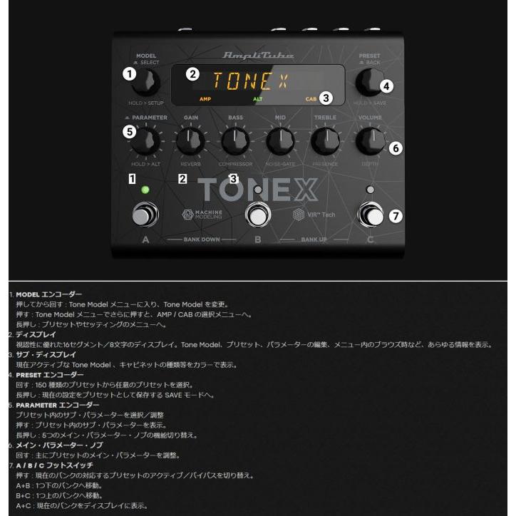 送料無料】IK Multimedia TONEX Pedal マルチエフェクター 送料無料】IK Multimedia TONEX Pedal マルチエフェクター