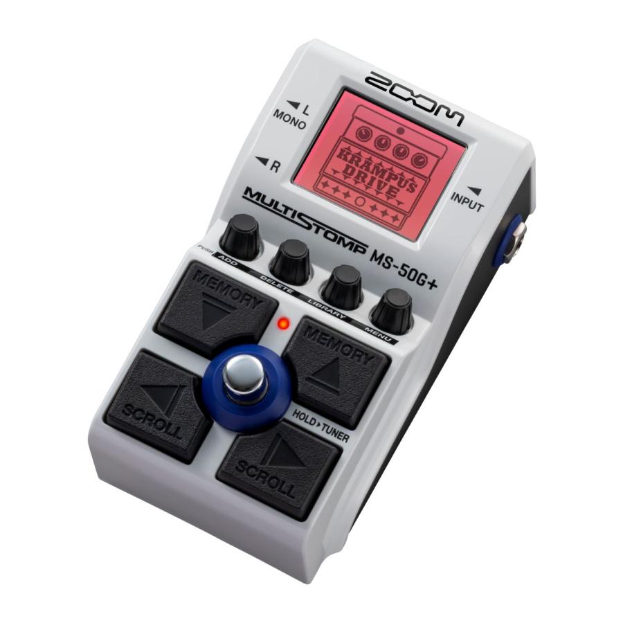 送料無料)ZOOM ズーム Multi Stomp MS-50G+ エフェクター(マルチ