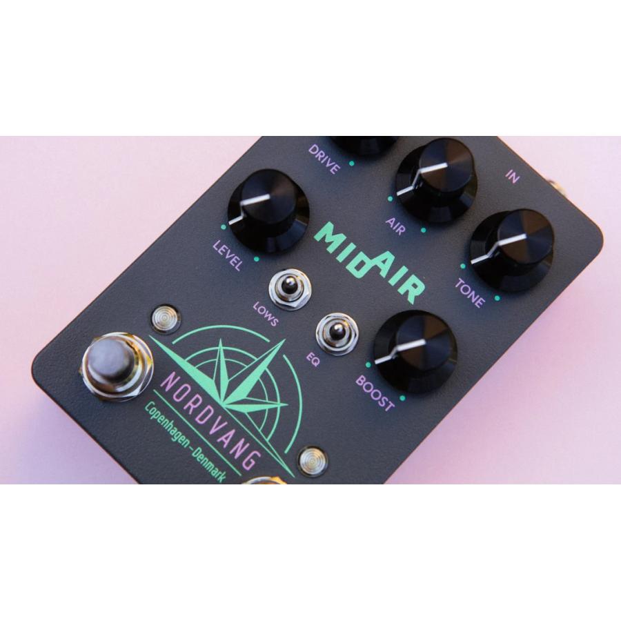 即納可能&送料無料)NORDVANG CUSTOM MID AIR エフェクター(オーバー