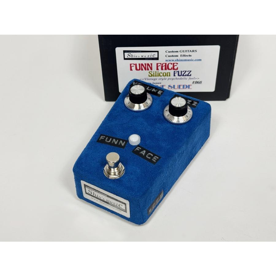 ギター Shin's Music FUNN FACE Blue New shin's music FUNN FACE FUZZ