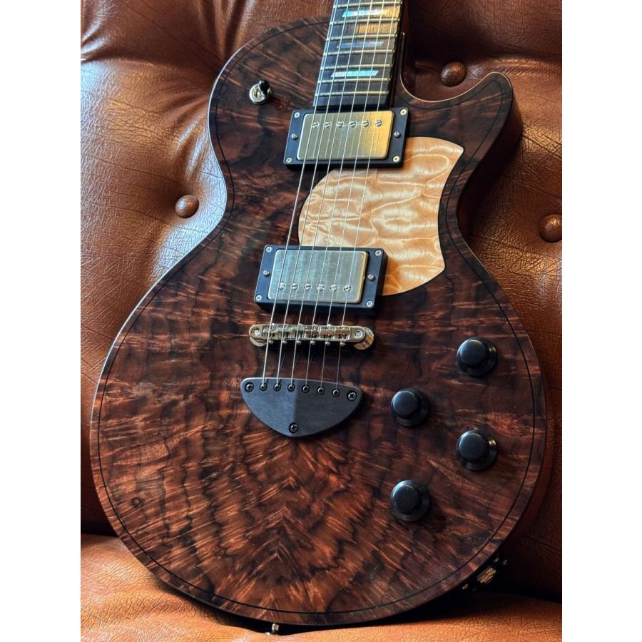 中古) Bizen Works Grain Claro Walnut / 1piece Honduras Mahogany