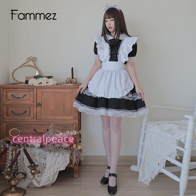 大人気新作 メイド服 ワンピース コスプレ衣装 可愛い 黒 白 半袖 膝丈 エプロン クラシカル ロイヤルメイド レディース フリル 制服 喫茶店変装 ロリータ 服 praxisfrauendorf.de 大人気新作 メイド服 ワンピース コスプレ衣装 可愛い 黒 白 半袖 膝丈 エプロン クラシカル ロイヤルメイド レディース フリル 制服 喫茶店変装 ロリータ 服 praxisfrauendorf.de