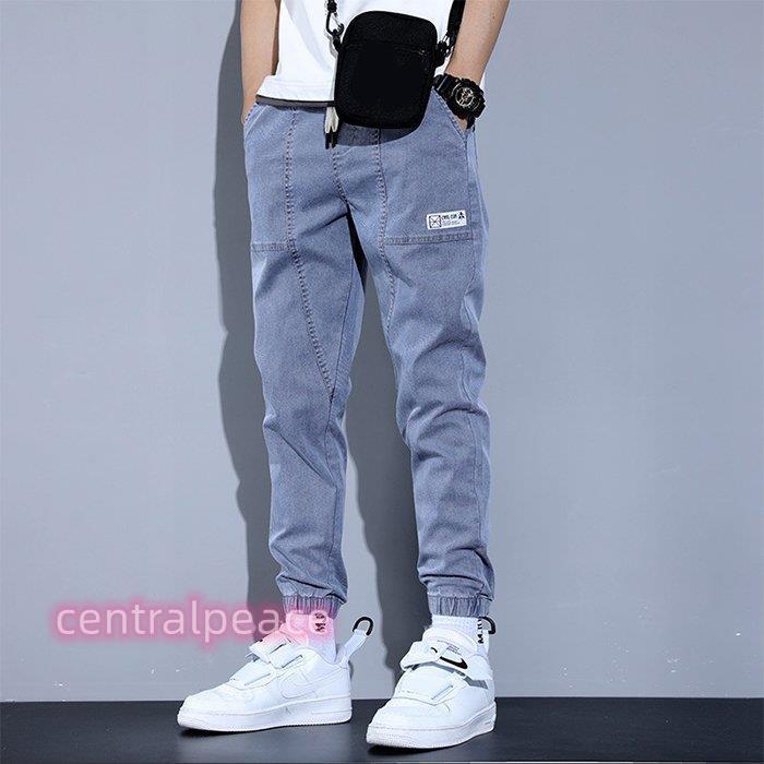 ワンピなど最旬ア ボトムス パンツ メンズ ジョガーパンツ 長ズボン メンズ 紳士 ボトム ズボン デニム ジョガーパンツ ウエストゴム 長ズボン 無地 カジュアル スタイリッシュ ゆったり 裾絞り アンクル丈 アウトドア Www Threeriversofs Com