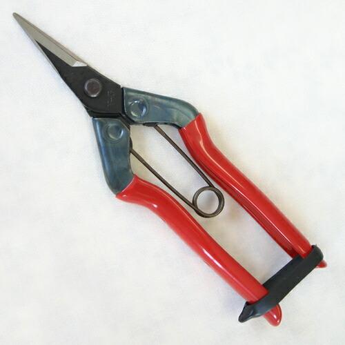 剪定ばさみ ミニバラ 花 庭 ガーデニング 摘果鋏 園芸 はさみ CHIKAMASA チカマサ T-500 | CHIKAMASA