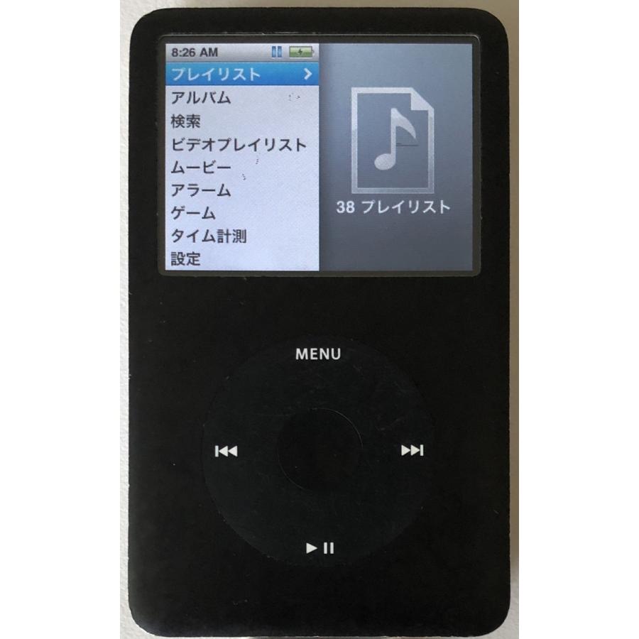 Apple iPod classic 160GB Classic ブラック MB150J/A :Classic-6th-160gb-black