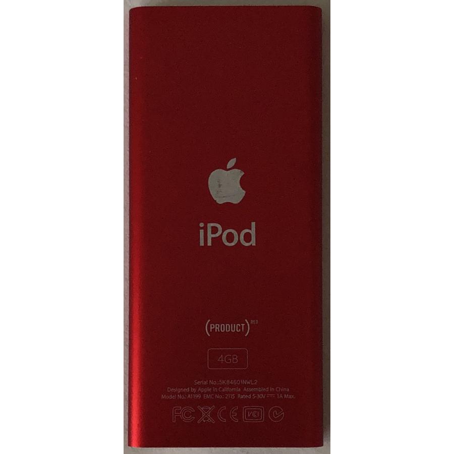 Apple iPod nano 第２世代（4GB）プロダクトレッド：MA725J/A｜centro｜02