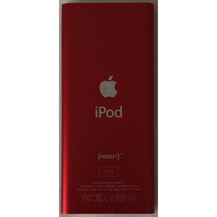 iPod nano Apple 第2世代(4GB)プロダクトレッド:MA725J/A iPod nano Apple 第2世代(4GB)プロダクトレッド:MA725J/A