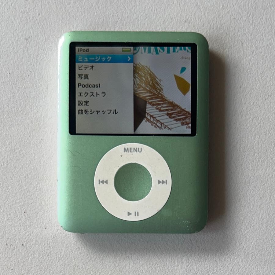 Apple iPod 楽天市場 nano 第３世代 グリーン：MB253J スピード対応 全国送料無料 ８GB A