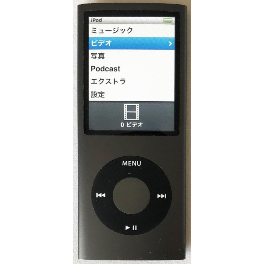 Apple iPod nano 第4世代（16GB）ブラック MB918J/A :iPodnano-4th-16GB-bk-01:Centro