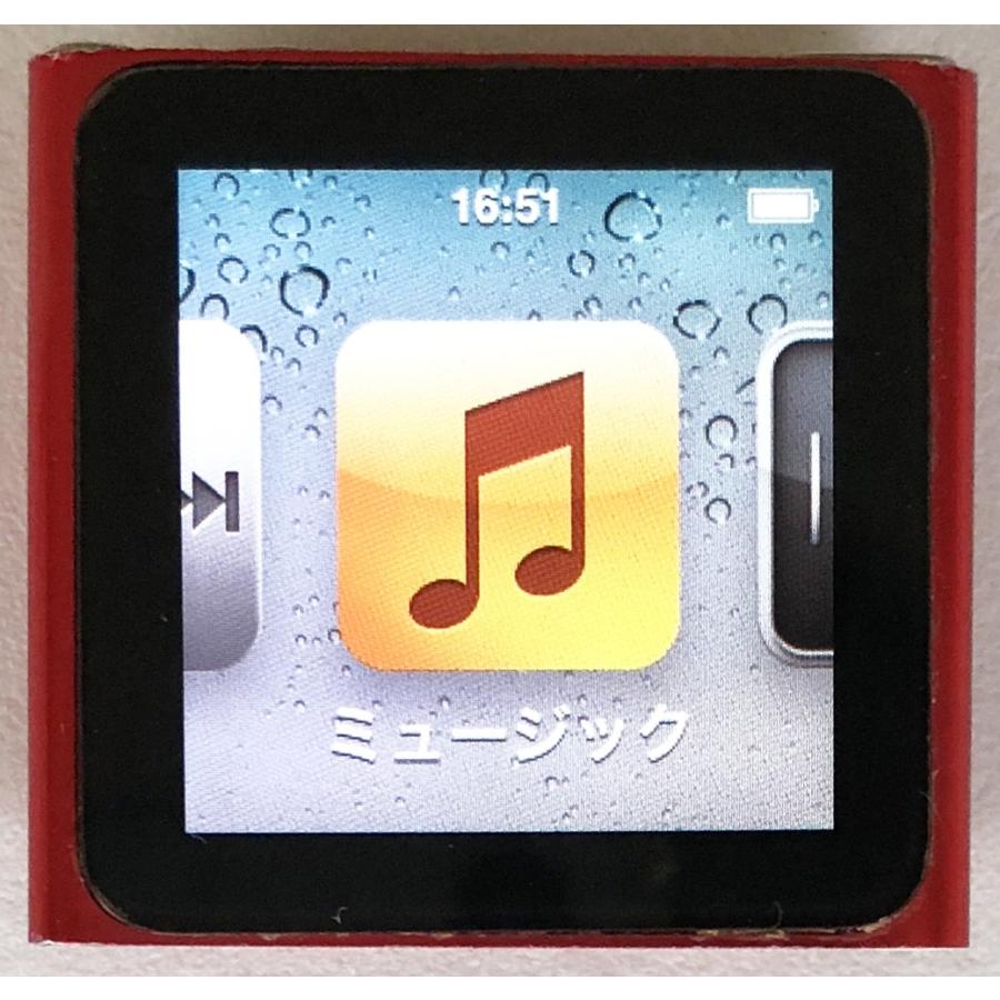 新品 iPod nano 第6世代 赤 レッド 8GB iPod nano Apple 第6世代
