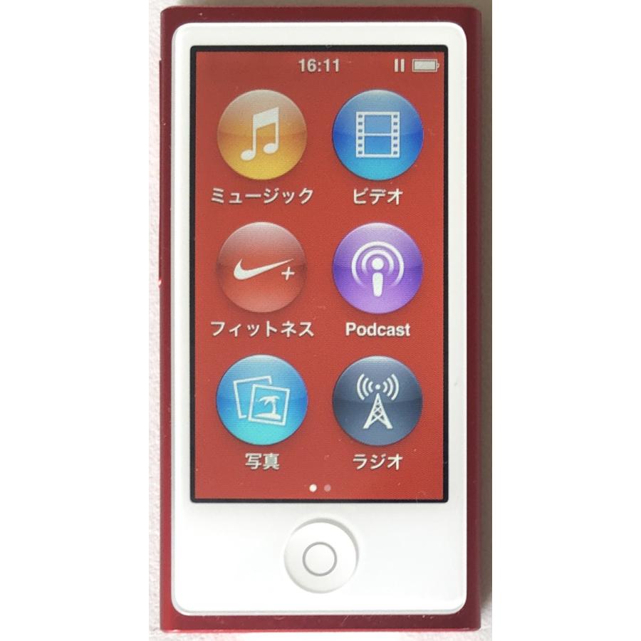 Apple iPod nano 第７世代（16GB）MD744：プロダクトレッド｜centro