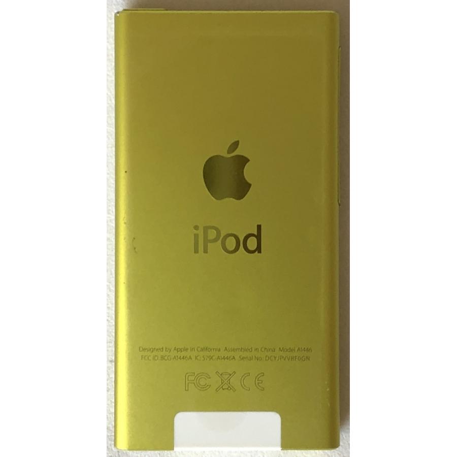 Apple iPod nano 第７世代（16GB）MD476J/A：イエロー