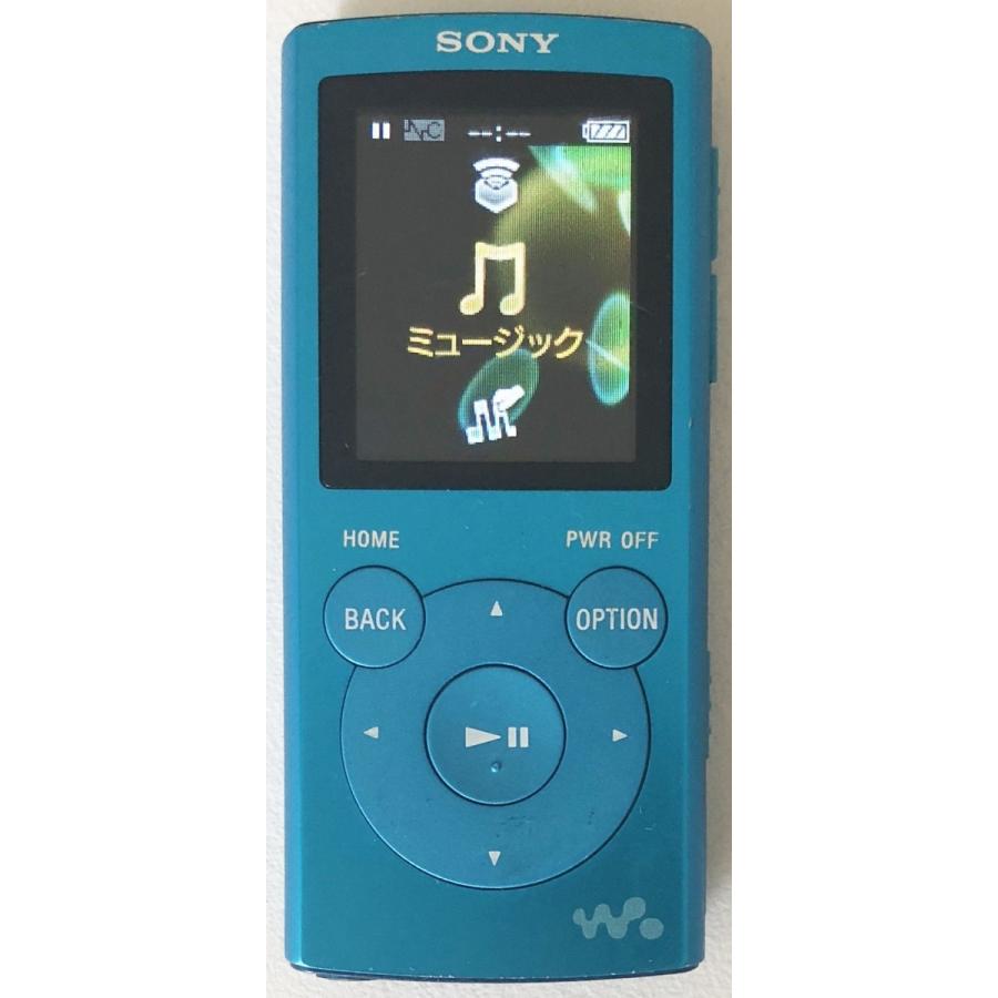 SONY Walkman（ソニーウォークマン）Eシリーズ、NW-E062（2GB）ブルー｜centro