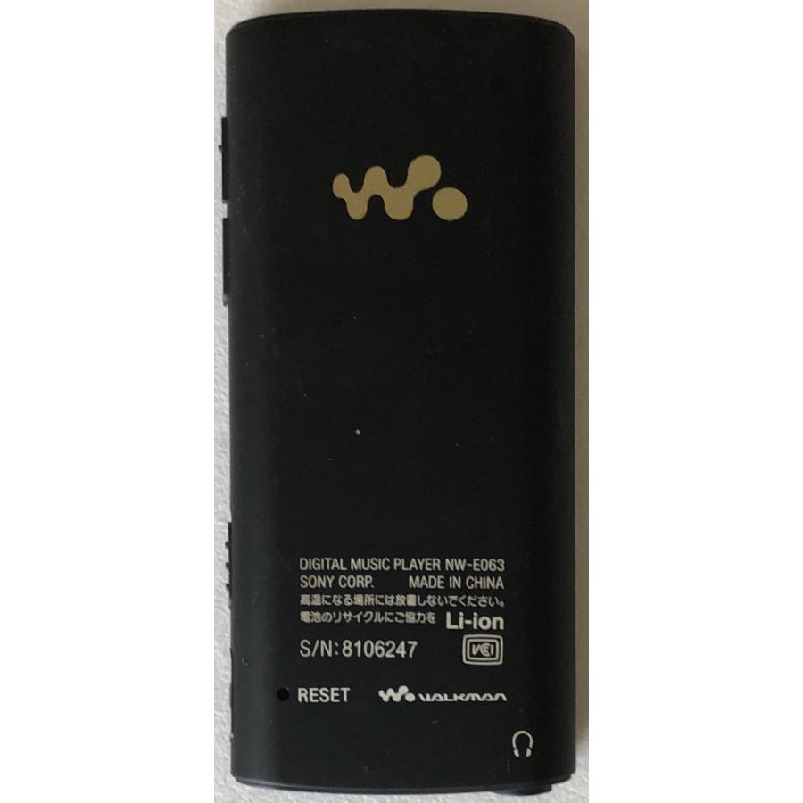WALKMAN SONY Walkman（ソニーウォークマン）Eシリーズ、NW-E063（4GB