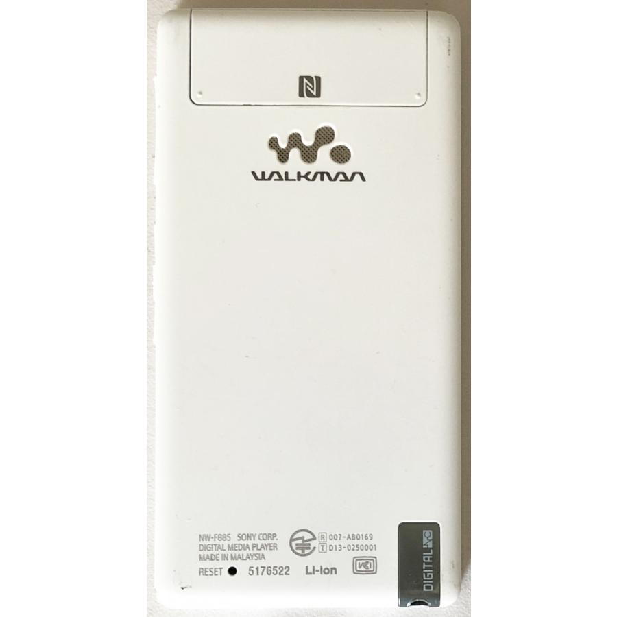 SONY Walkman（ソニーウォークマン）Fシリーズ、NW-F885（16GB）ホワイト