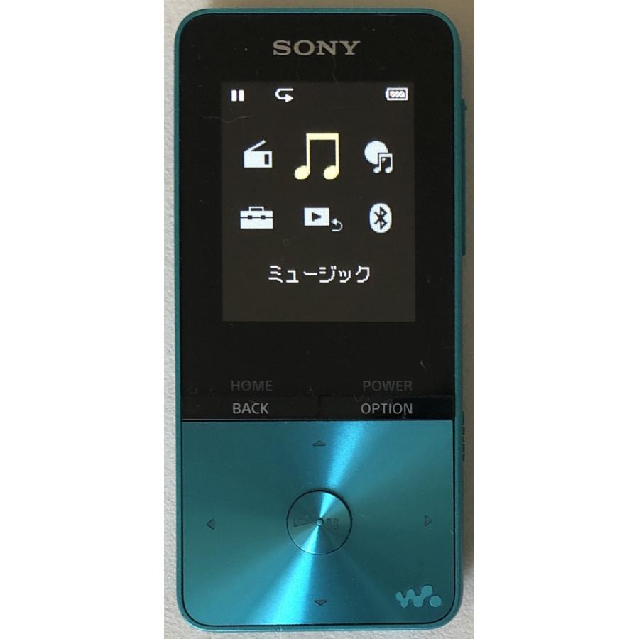 SONY Walkman（ソニーウォークマン）Sシリーズ、NW-S315（16GB）ブルー :nw-s315-b-01:Centro 通販  