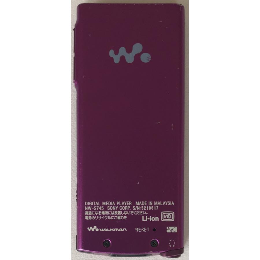 WALKMAN SONY Walkman(ソニーウォークマン)Sシリーズ、NW-S745 WALKMAN SONY Walkman(ソニーウォークマン)Sシリーズ、NW-S745