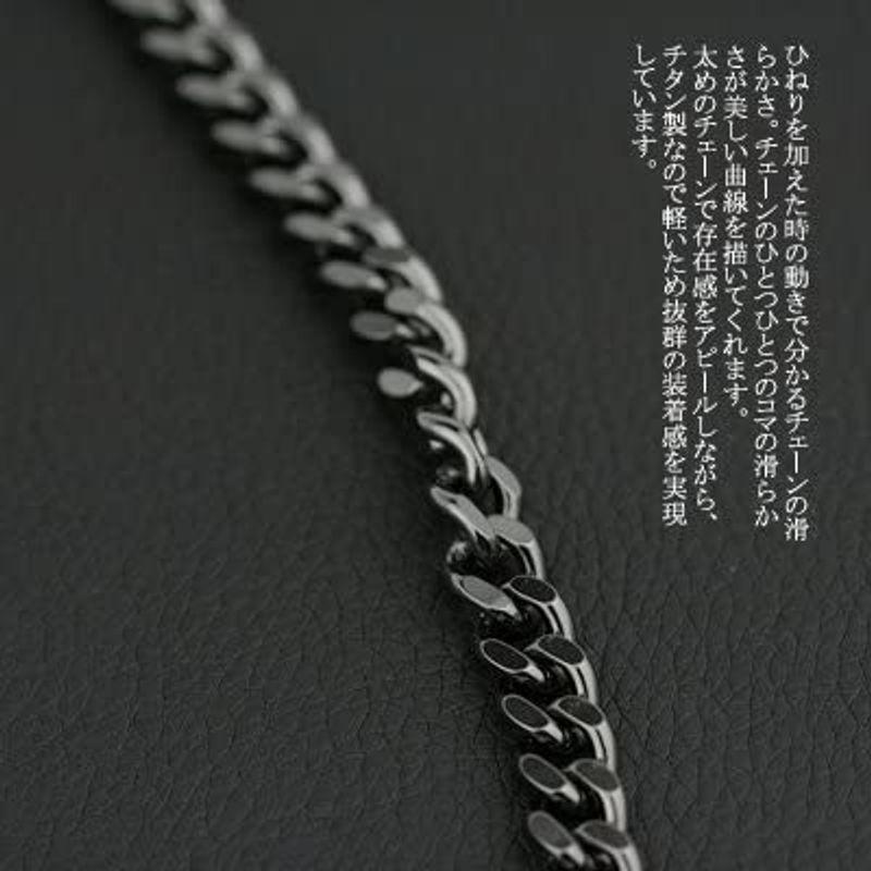 ブラックネックレス チタンチェーン黒 喜平50ｃｍ 9.3mm巾 チェーン ネックレス（DLC硬化加工)TITAN ネックレス 50ｃｍ ネックレス チタンチェーン黒 喜平50ｃｍ 3mm巾 チェーン DLC硬化加工 TITAN 50ｃｍ