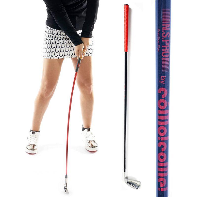 コモコーメ ＆ NSプロ プラクティス アイアン ゴルフ スイング 練習器 高弾道養成 極柔 ふにゃふにゃ シャフト シャフト NSプロ プラクティス アイアン ゴルフ スイング 練習器 高弾道養成 極柔 ふにゃふにゃ 日本製