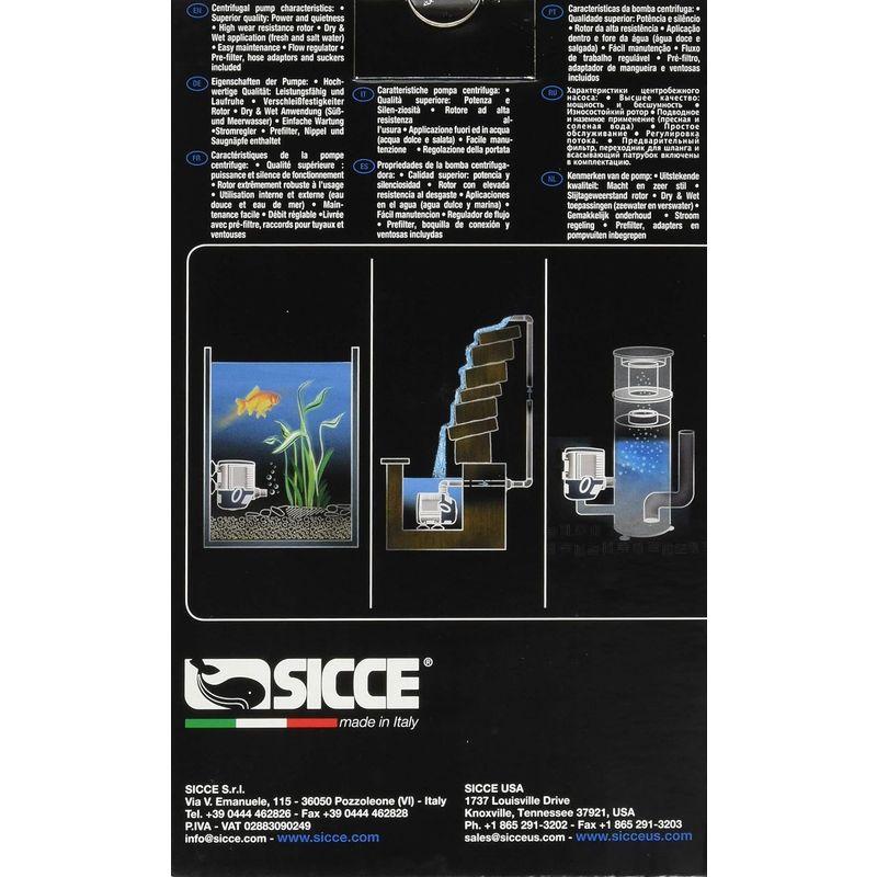 レッドシー (RedSea) SICCE シッチェ 水陸両用ポンプ シンクラサイレント3.0 循環ポンプ 50Hz RedSea SICCE シッチェ 水陸両用ポンプ シンクラサイレント3 循環ポンプ 50Hz