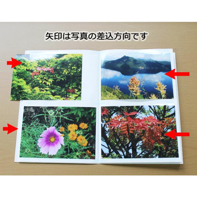フォトアルバム ミニアルバム L判40枚収納タイプ 簡単に整理できる