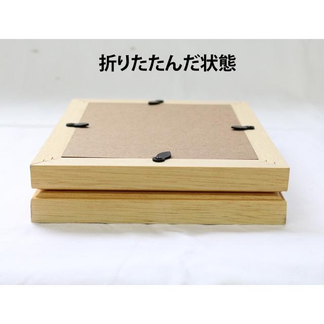 写真立て フジカラー フォトスタンド 510TK モク ２Ｌサイズ２面用 木製 縦型写真 宅配便発送 | FUJIFILM | 02