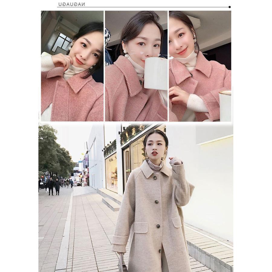 チェスターコート レディース 冬 コート ロング丈コート ラシャコート 韓国風 着痩せ 上品 ピンク 2色 綺麗 S Xl Ccoat016 Centurion 通販 Yahoo ショッピング