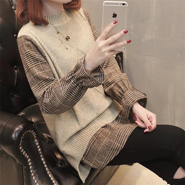 ワンピース レディース ミニ丈 ニット ワンピース 切り替え おしゃれ ロングトップス 長袖 チュニック 一枚で楽 秋 ゆったり 30代 40代 50代 通勤 Ceop491 Centurion 通販 Yahoo ショッピング