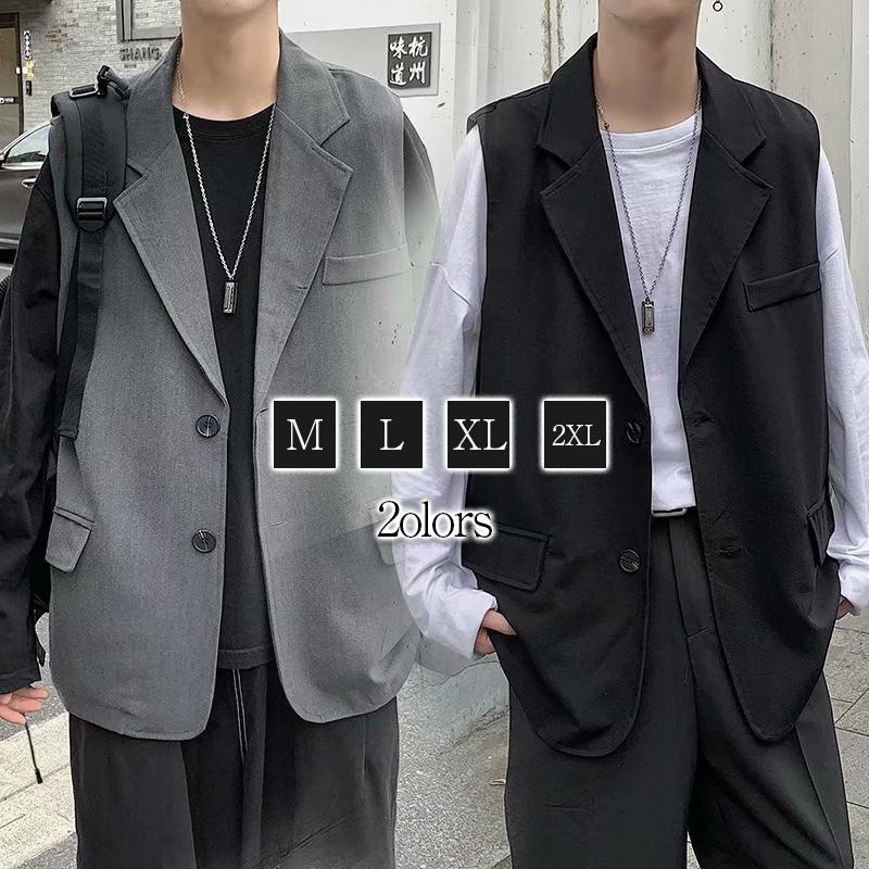 ベスト メンズ チョッキ 前開き ジレベスト ワークベスト お洒落 アウター ノースリーブ ゆったり トップス 夏 春秋メンズファッション Cm Centurion 通販 Yahoo ショッピング