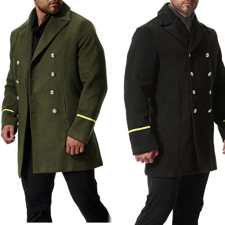 メンズコート トレンチコート 綿コート ウール メルトン 秋冬ジャケット アウター メンズ 防寒 メンズファッション 大きいサイズ S 2xl Csotm101 Centurion 通販 Yahoo ショッピング