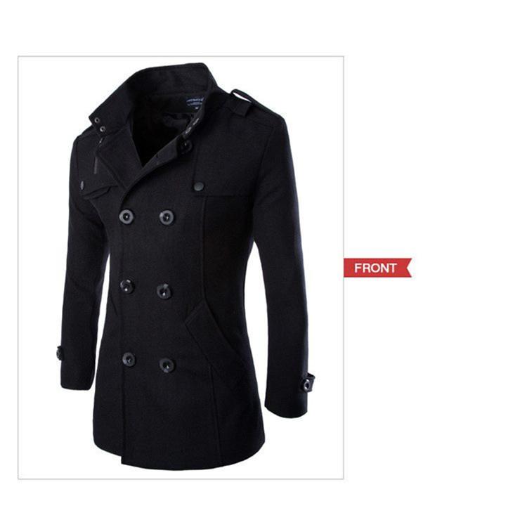 メンズコート チェスターコート メンズジャケット コート ラシャコート ダブルボタン 秋冬 メンズファション 上品 3色 M 4xl Csotm114 Centurion 通販 Yahoo ショッピング