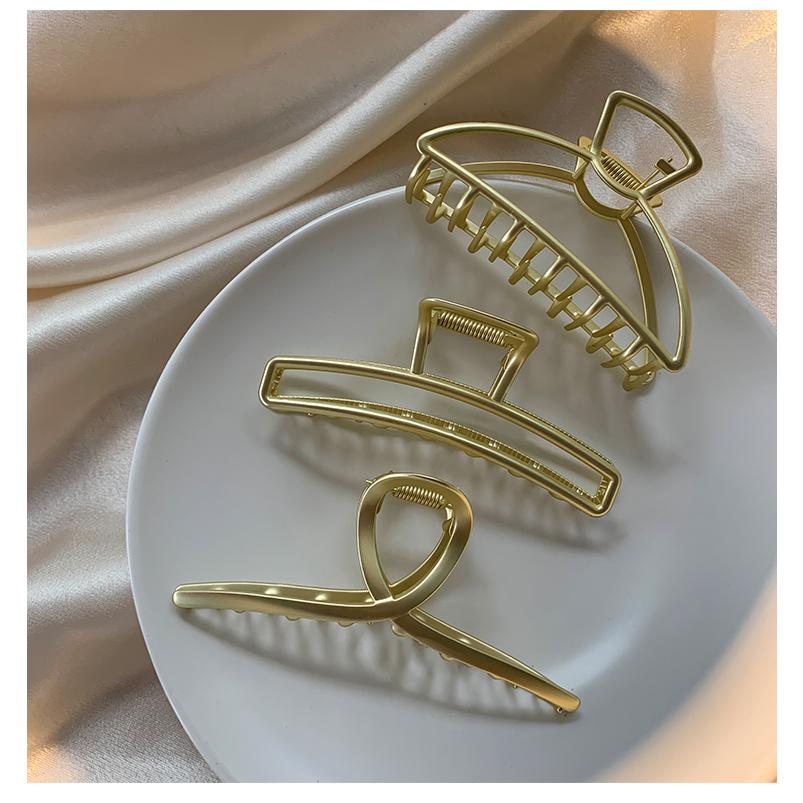 ヘアクリップ ゴールド バンスクリップ おしゃれ レディース かわいい スクエア 四角 扇形 大人っぽい ヘアアクセサリー 髪留め 韓流 Csp 1 Centurion 通販 Yahoo ショッピング