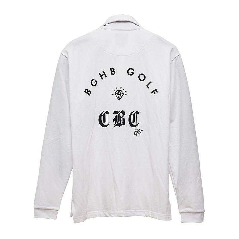 人気の通販サイト CENTURION BOYZ CLUB (センチュリオン ボーイズ クラブ) L/S POLO SHIRTS / 長袖 鹿の子 ポロシャツ CBC-012 AK-69 ゴルフウェア