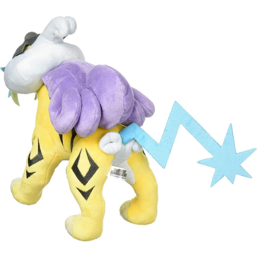 ポケットモンスター【ライコウ TOMY 初期】ぬいぐるみNo.001 タグ付き】 ライコウドール ぬいぐるみ ポケモンセンター限定