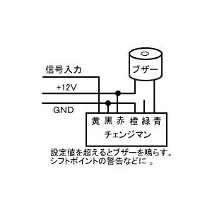 回転スイッチ イグニッションコイル入力タイプ 12V用 チェンジマン