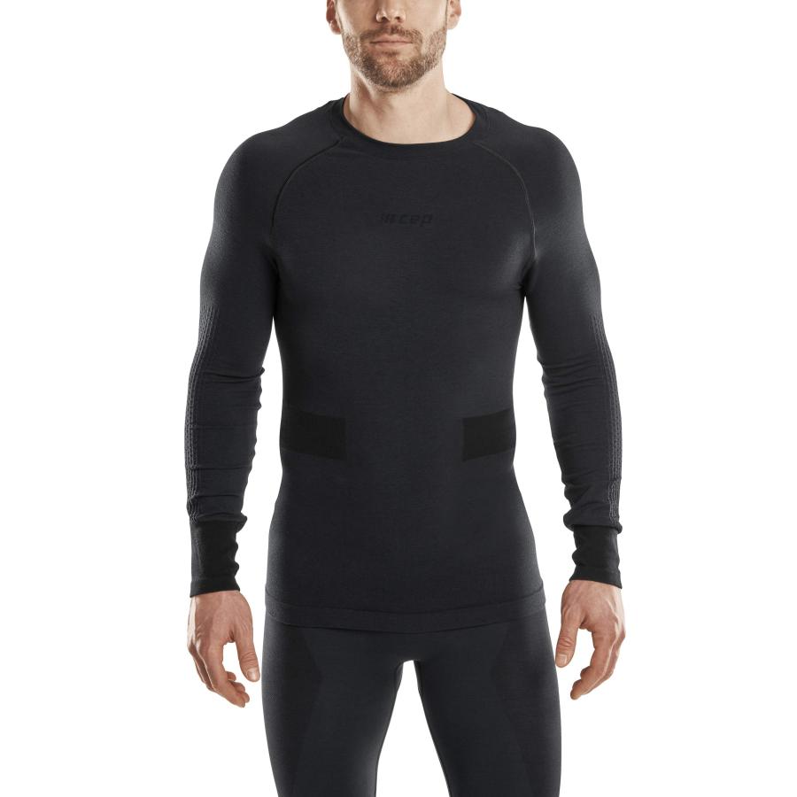 シャツ インナー ウェア スキー スノーボード ウィンター スポーツ メンズ 男性用 MERINO BASE LAYER SHIRT
