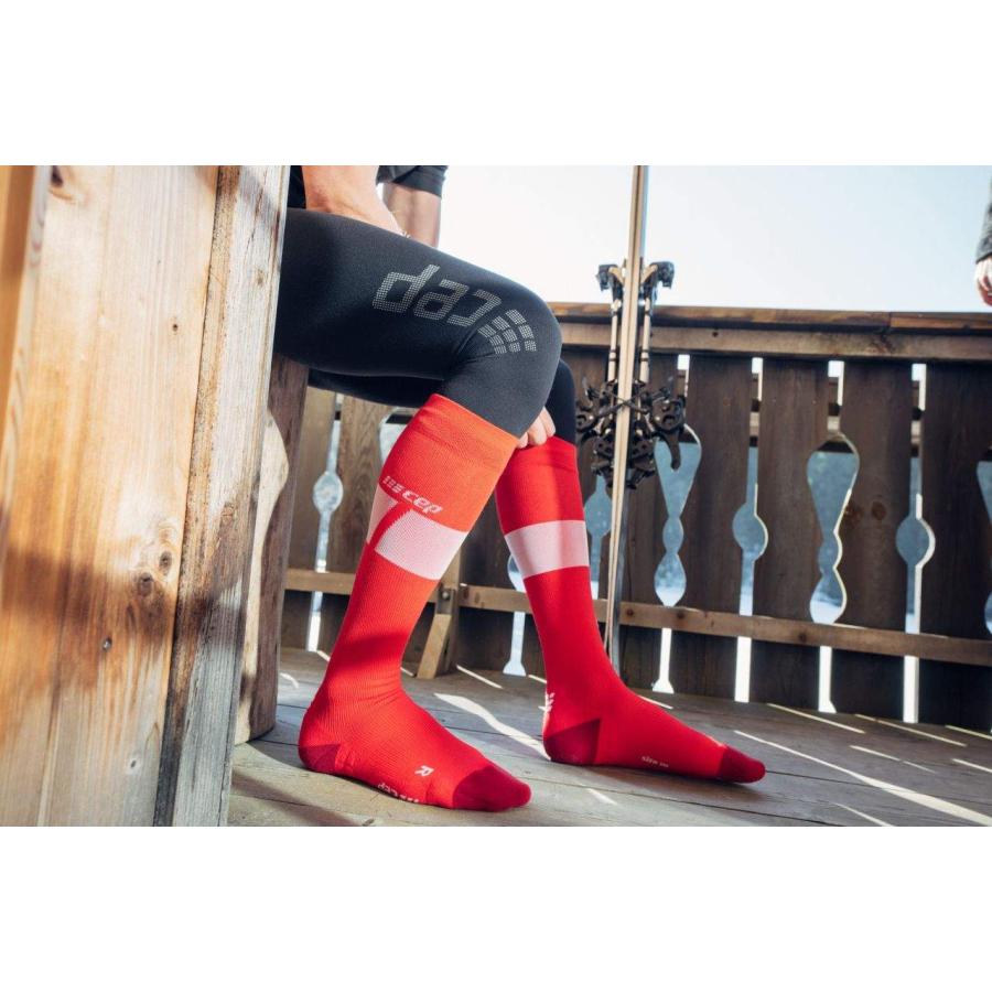 着圧 ハイソックス スキー スノーボード ウィンター スポーツメンズ 男性用 SKI ULTRALIGHT COMPRESSION SOCKS TALL MEN CEP(シー・イー・ピー）｜cepjapan｜03