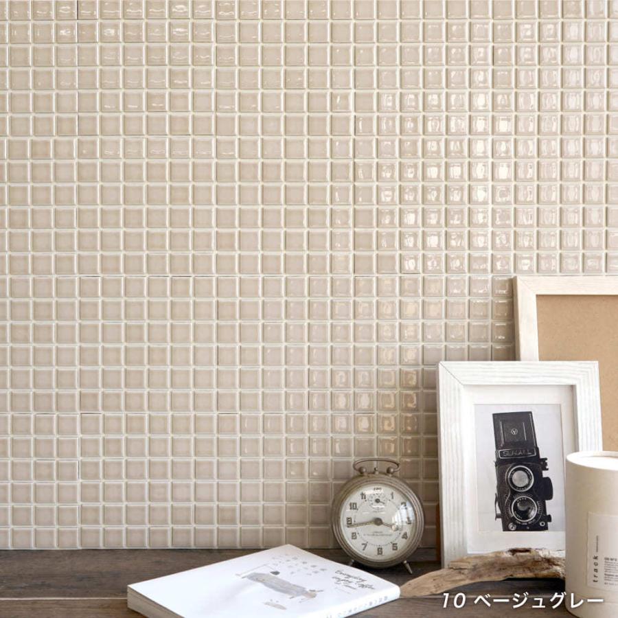 シールタイルで貼るだけ簡単diy 本物タイルでインテリアをおしゃれに模様替え シールタイプ ランド 全13色 1シート販売 Fucl2222ld 壁材コレクションストア セラコア 通販 Yahoo ショッピング