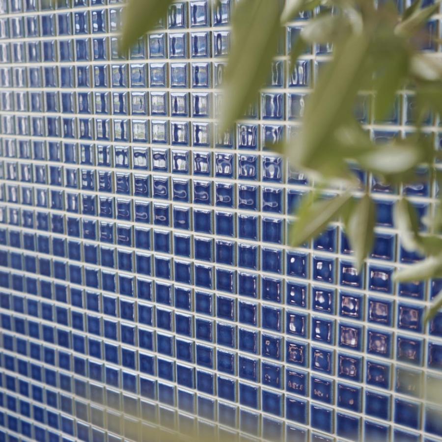 モザイクタイル 300×300mm 青 ブルー かわいい おしゃれ DIY