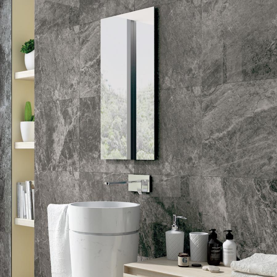 タイル 600角 天然石 ストーン 石目模様 床 磁器質 内床 壁 アイボリー