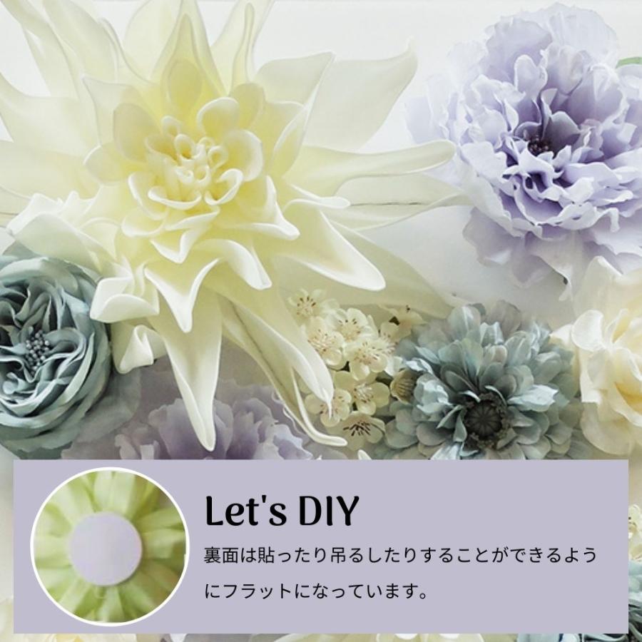 ポピー ローズヘッド 造花 フェイクフラワー バラ 薔薇 ウェルカム