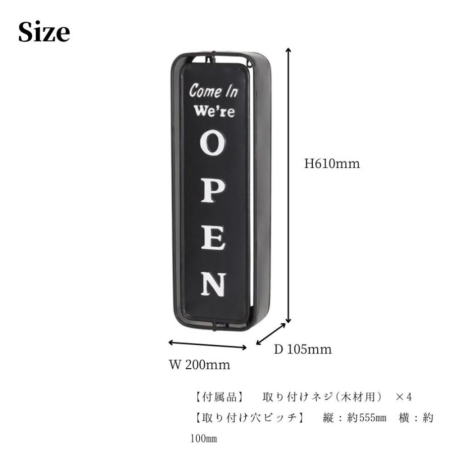 DULTON（ダルトン） 看板 サイン 開店 営業看板 回転 サイン 壁