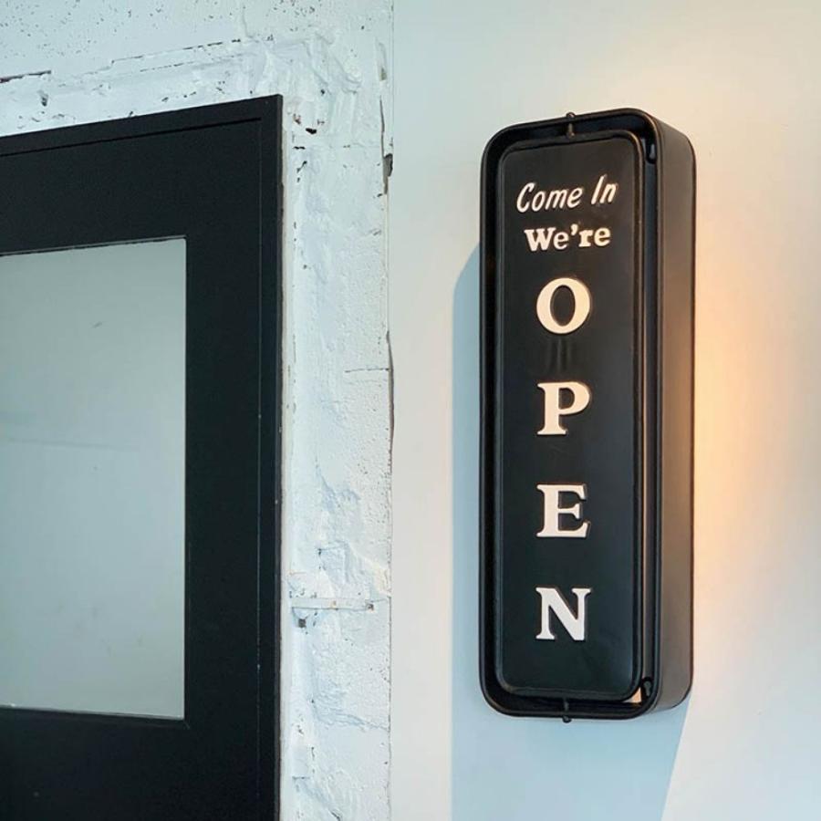 DULTON 看板 サイン 開店 営業看板 回転 壁 ダルトンDULTON